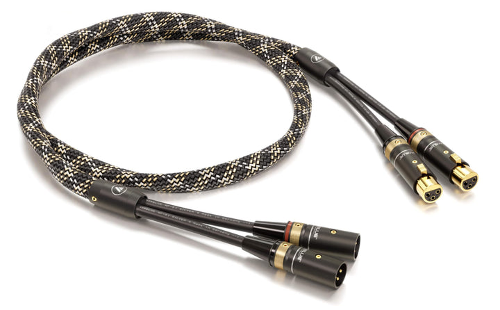 VIABLUE NF-S1 Silver Quattro XLR-Kabel * Analog/NF * Audiokabel * Stereo * 1 Stück * 4-Fach Abschirm