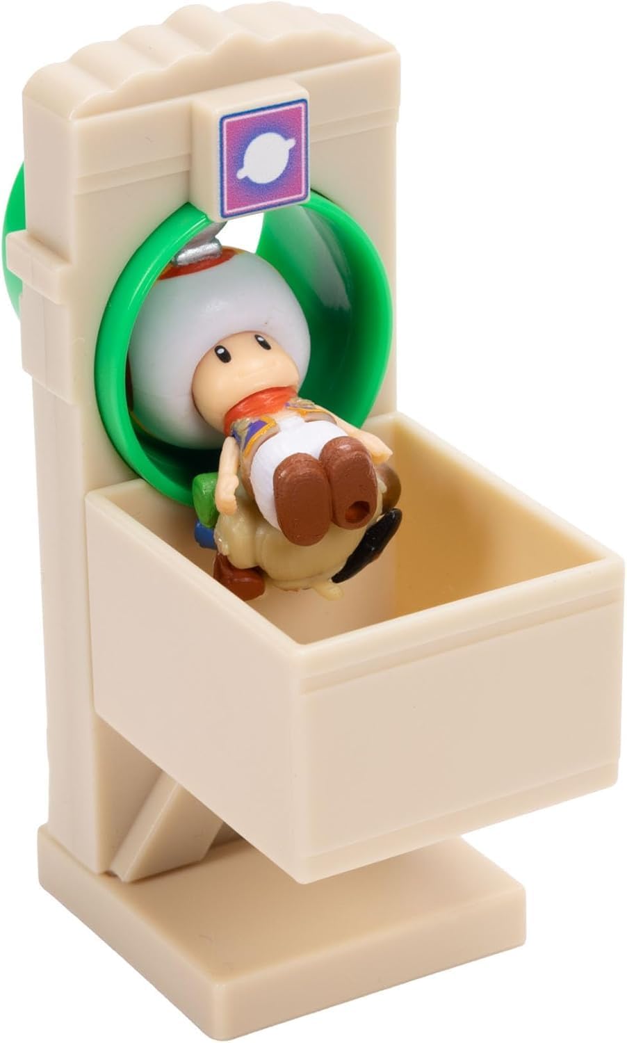 Der Super Mario Galaxy Movie – Gateway Galaxy Diorama-Set mit 3,8 cm grosser Prinzessin Peach- und e