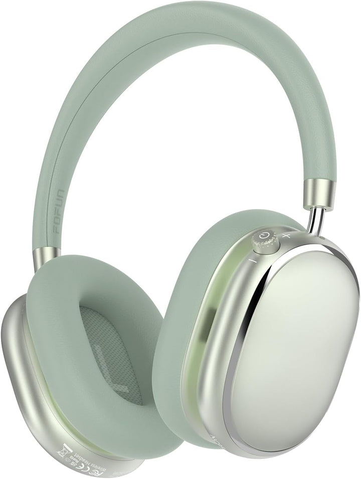 FOFUN NC95 Kopfhörer Kabellos Bluetooth 6.0,Hybrid Noise Cancelling Kopfhörer mit Drehknopf,65+ Stun