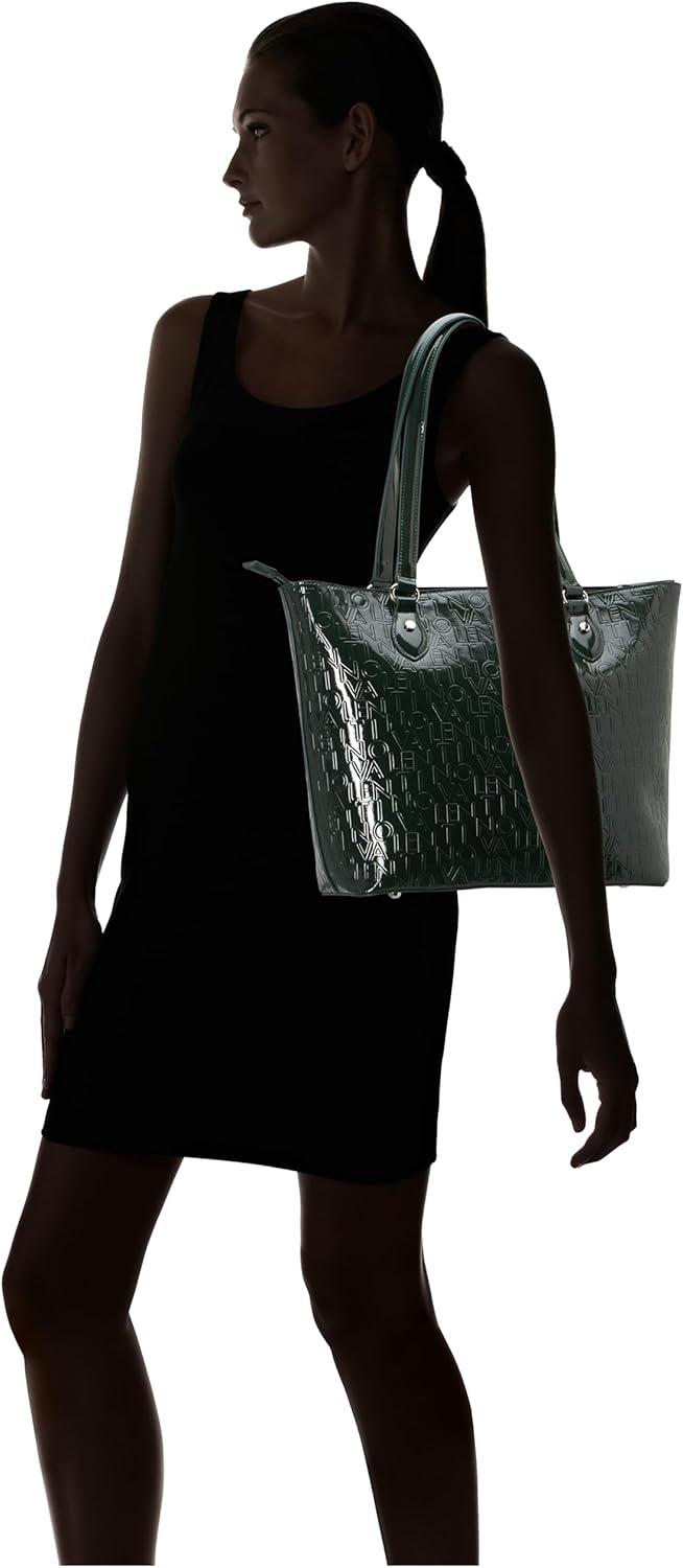 Valentino Damen Wet einkaufstasche, Grün
