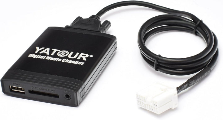 Yatour YT-M06-HON2 Digitaler Musikadapter für USB, SD, AUX, kompatibel mit Honda Accord, Civic, CR-V