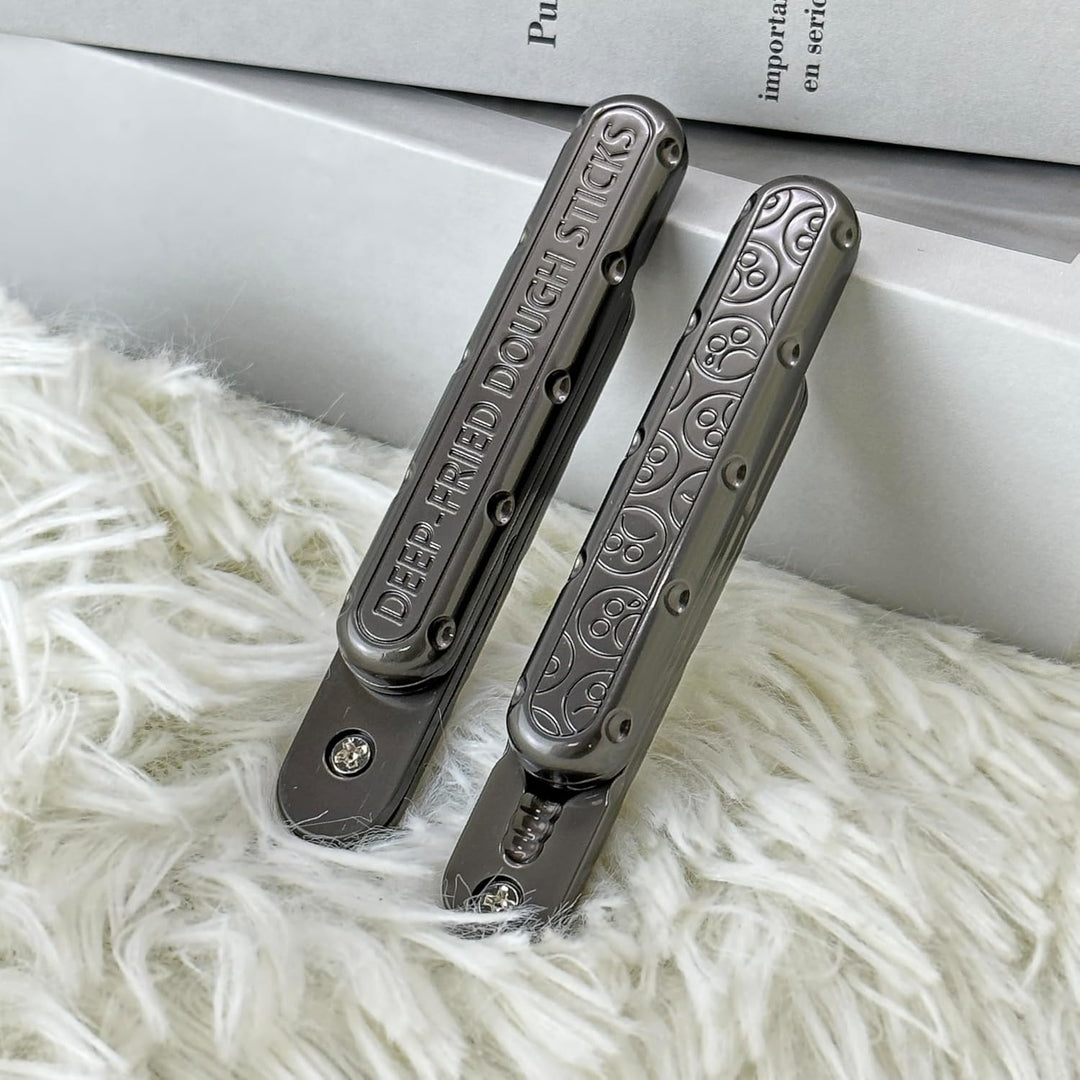 T-Conceal EDC Fidget Slider Fidget Toy Adult Stress Relief Metal Rotation Push Pull ADHS Recreationa