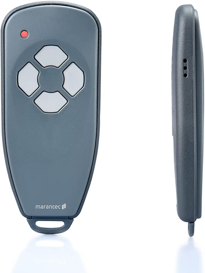 Marantec Digital 384 Handsender 868 MHz, 4-Kanal Funk-Fernbedienung/Garagenöffner für Marantec Garag