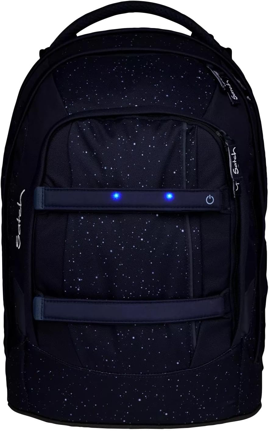 Satch Pack Set Set 3 teilig ab 5. Klasse ergonomisch 30L Stauraum mit Schlamperbox Sportbeutel