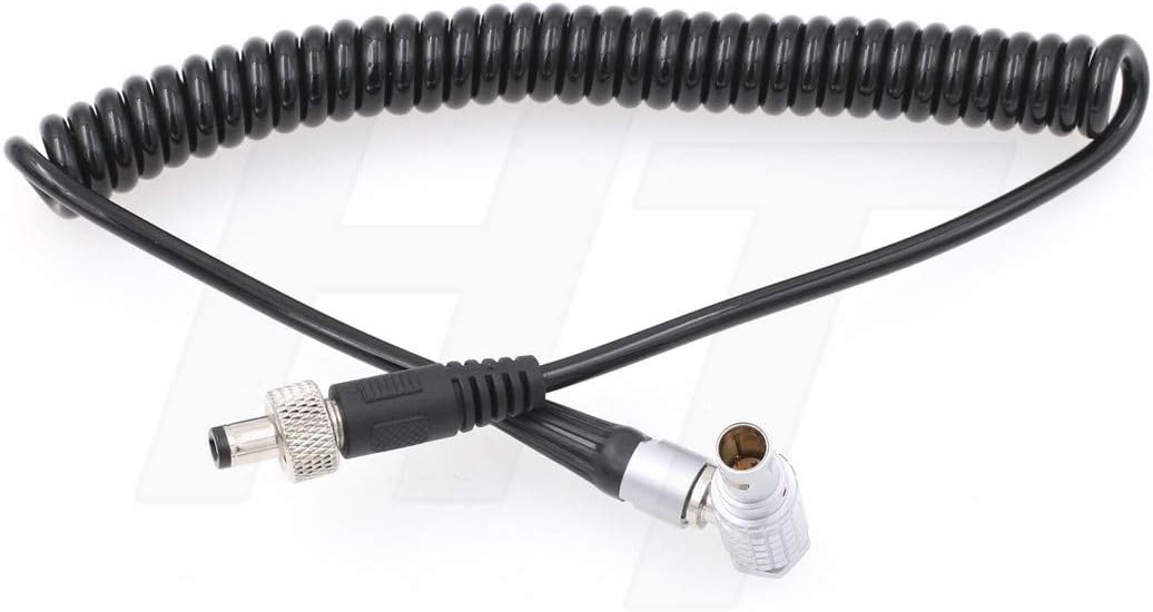 HangTon-Winkel 0B 2-polig zum Verriegeln des Gleichstromkabels für die ARRI Alexa-Kamera zum Atomos-