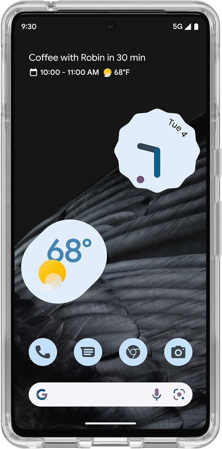 OtterBox Symmetry Clear Hülle für Google Pixel 7 Pro, sturzsicher, schützende Hülle, 3x getestet nac