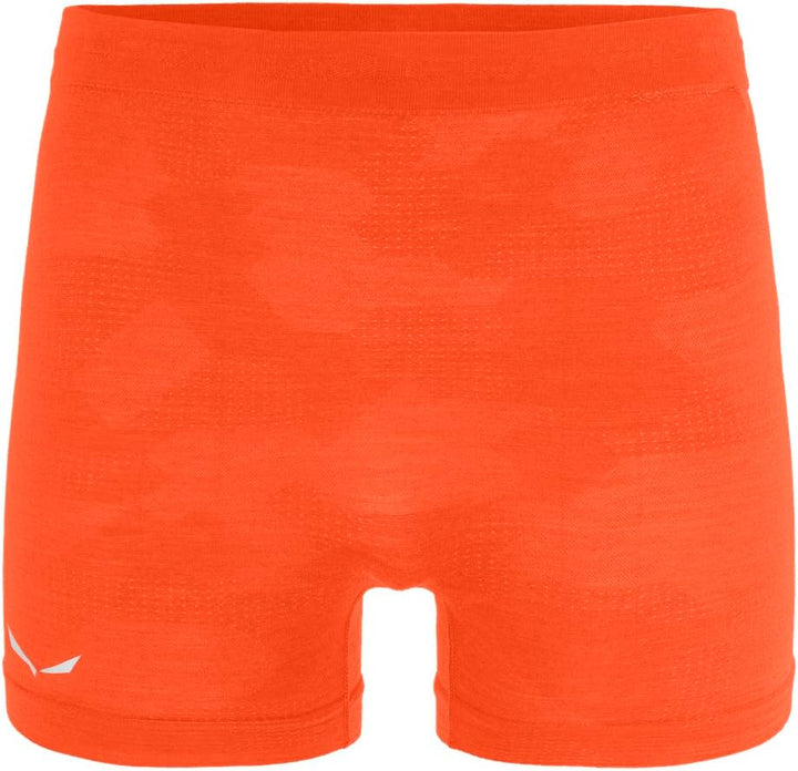 Salewa Herren Zebru Fresh Merino Responsive Boxer Men Underwear (1er Pack), S Red Orange
