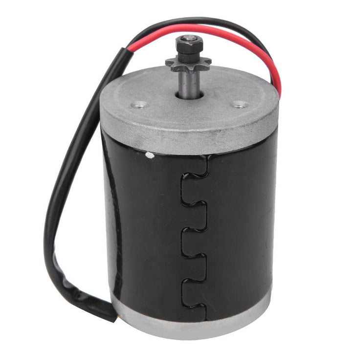 Nimomo Fahrrad-Bürstenmotor, 12 V, 120 W, Hochgeschwindigkeitsmotor mit Riemenscheibe, MY6812, Elekt