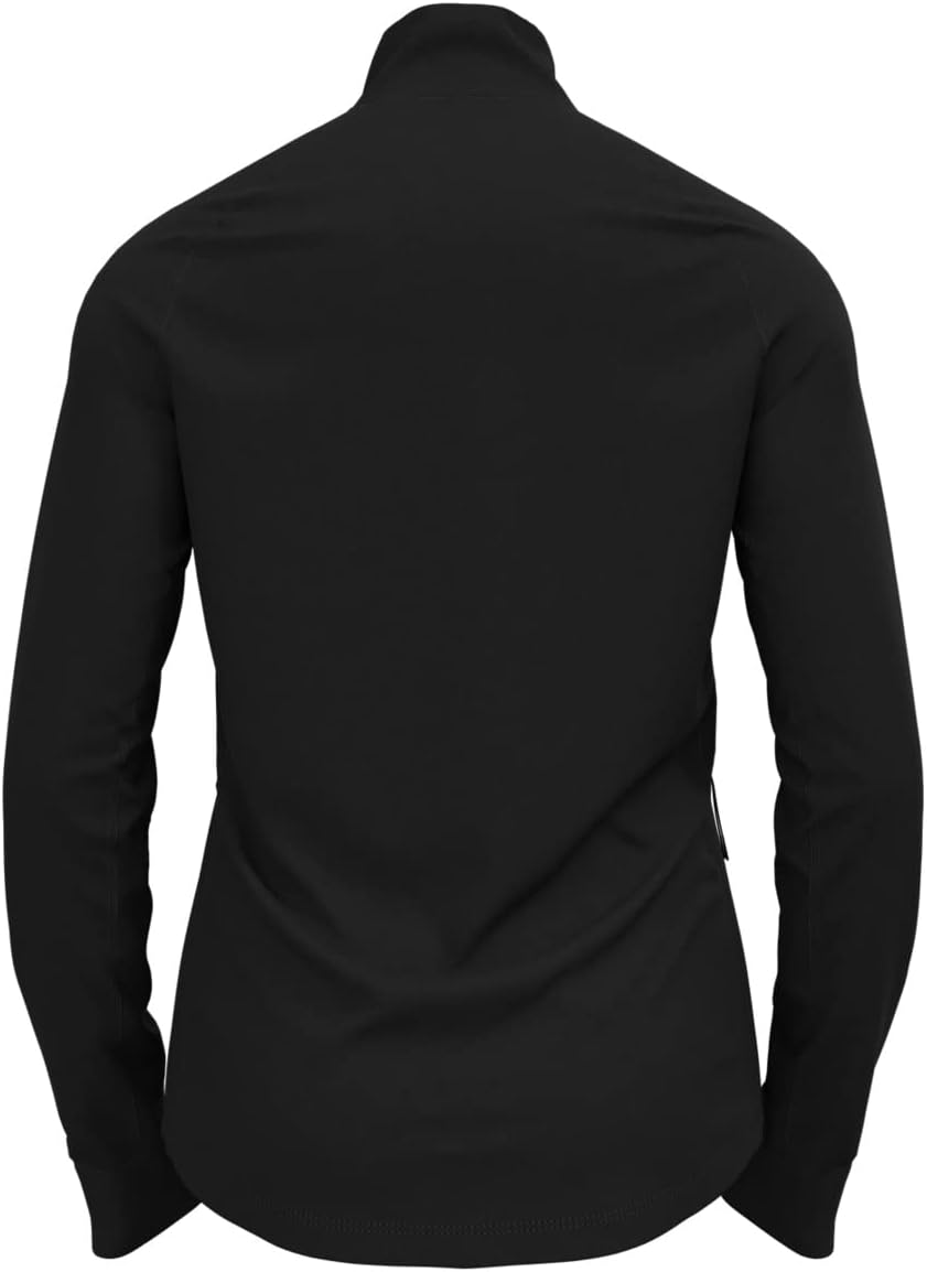 Odlo Damen Berra_542511 Mid Layer mit Reissverschluss (1er Pack) XS Schwarz, XS Schwarz