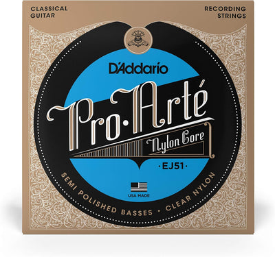 D'Addario Gitarrensaiten Konzertgitarre | Akustikgitarre | Akustik Gitarre Saiten | Classical Guitar