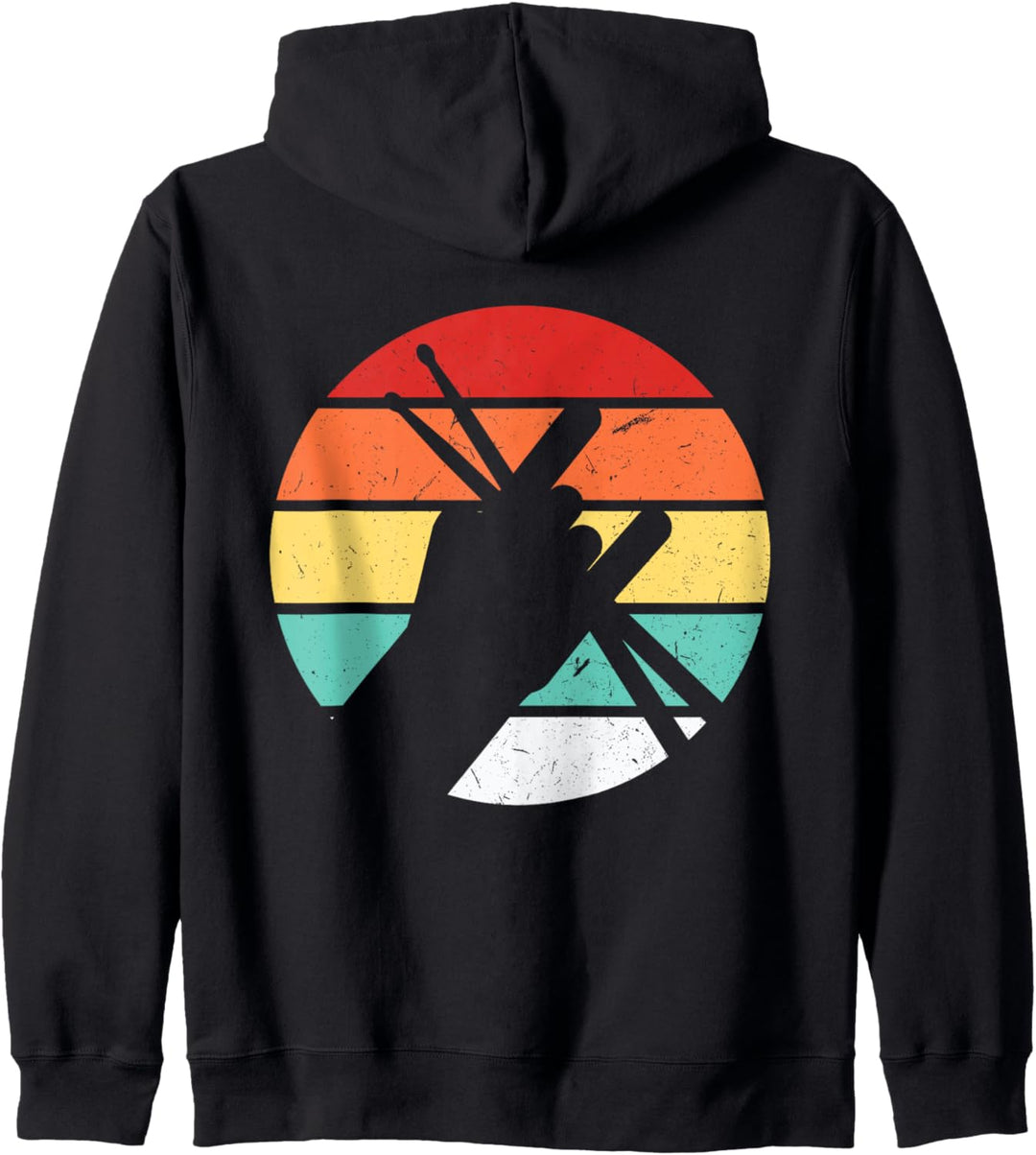 Drumms Shirt Herren Drummer Geschenk Schlagzeug-Spieler Kapuzenjacke