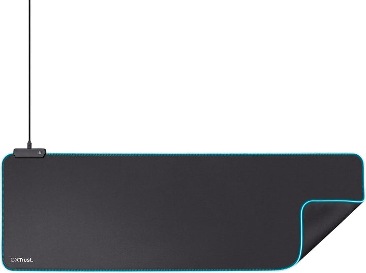 Trust Gaming GXT 764 Glide-Flex RGB Mauspad XXL, 930x300 mm, Gaming Mousepad mit LED Beleuchtung, ru