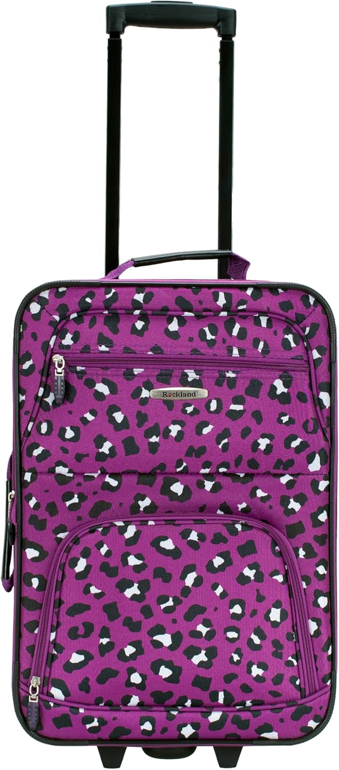 Rockland Bagage De Cabine Abs Extensible Melbourne 20 PO Koffer-Set, 38 Liter, Silber 51 in Silber,
