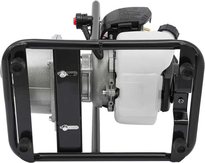 4-Takt-Benzinmotor-Wasserpumpe,Benzin-Wasserpumpe mit 1.2KW Motor,8100L/h Fördermenge,Recoil Pull St