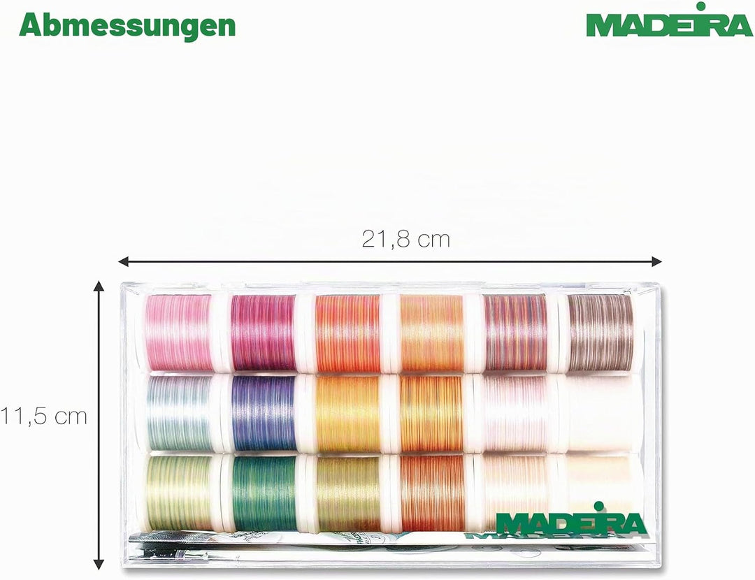 Madeira Klare Box: Cotona No.50: 18 x 200m: Spulen