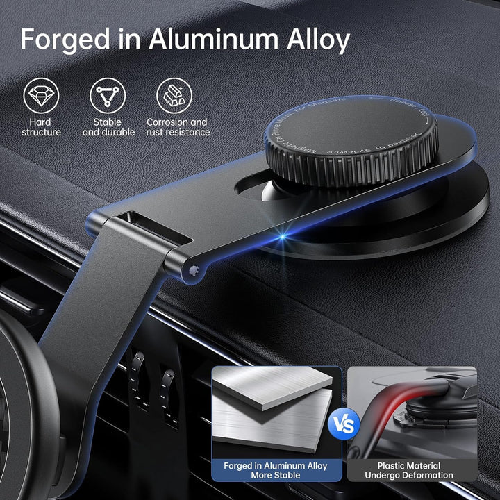 SYNCWIRE Passend für MagSafe Kfz-Halterung für Universal-Armaturenbrett, Tesla-Bildschirm, magnetisc