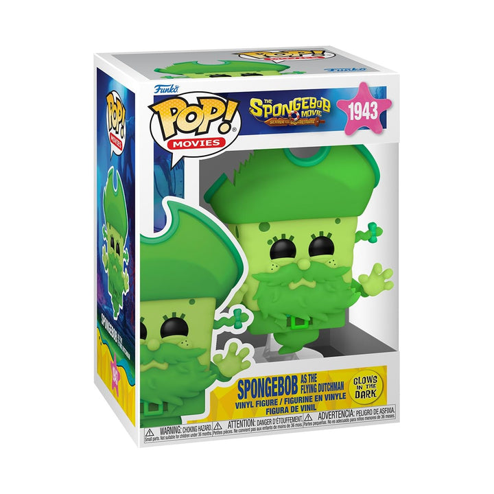 Funko Spongebob Schwammkopf The Spongebob Movie - Spongebob As The Flying Dutchman (Glow in the Dark