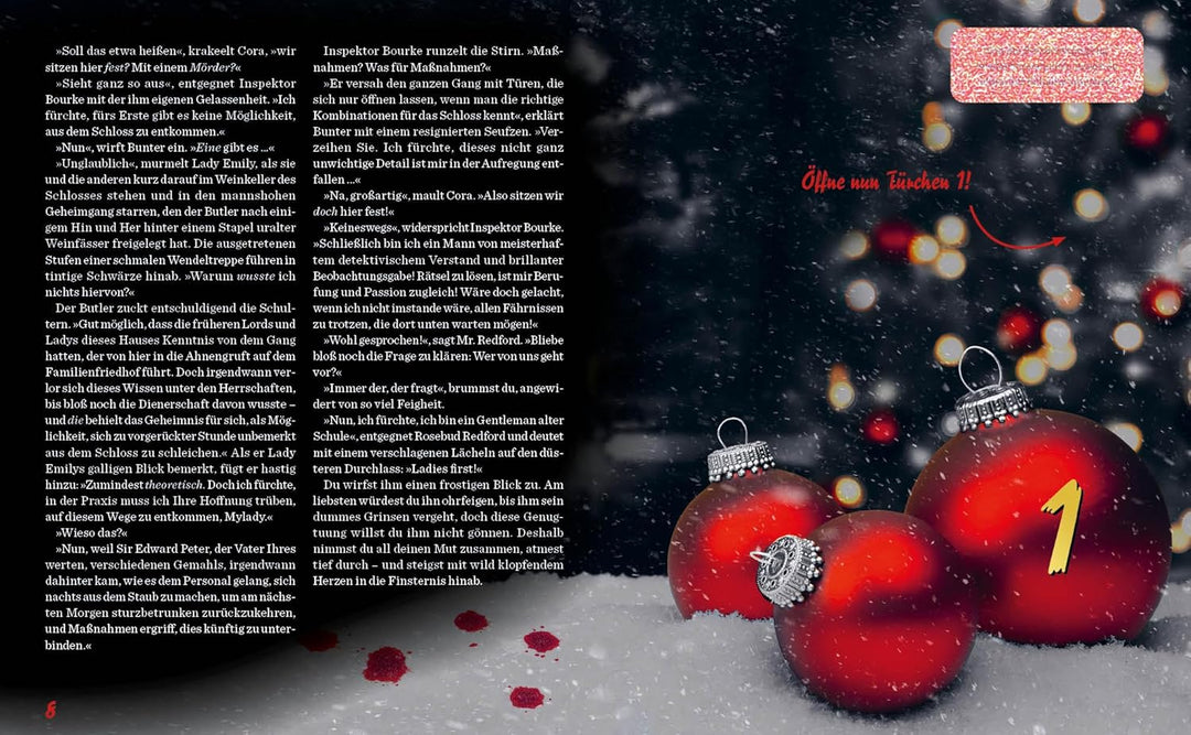 Der offizielle Escape-Adventskalender zum Original Krimidinner®: O du Tödliche – Weihnachten bei den