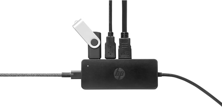 HP 235N8AA USB-C Reisehub G2 (USB Hub, USB C hub, 4 Ports, 2x USB-A, HDMI, VGA) schwarz