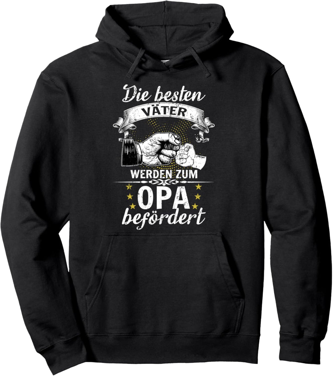 Oma Weltbester Die besten Väter werden zum Opa befördert Pullover Hoodie