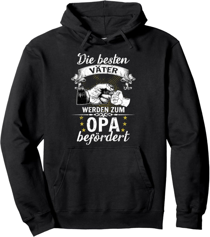 Oma Weltbester Die besten Väter werden zum Opa befördert Pullover Hoodie