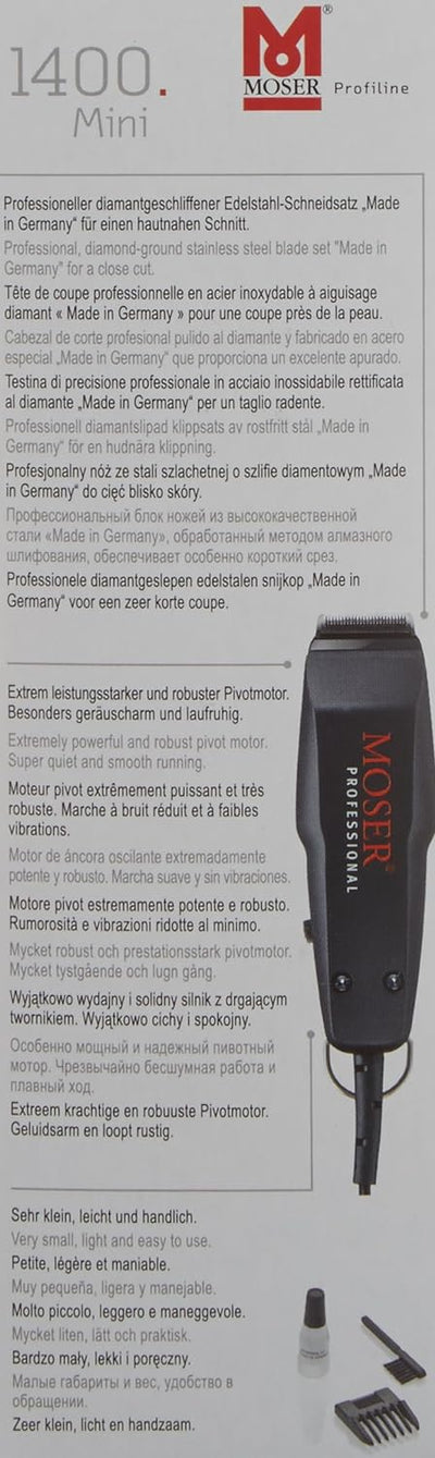 Moser 1400 Mini Haarschneidemaschine - 150 gr