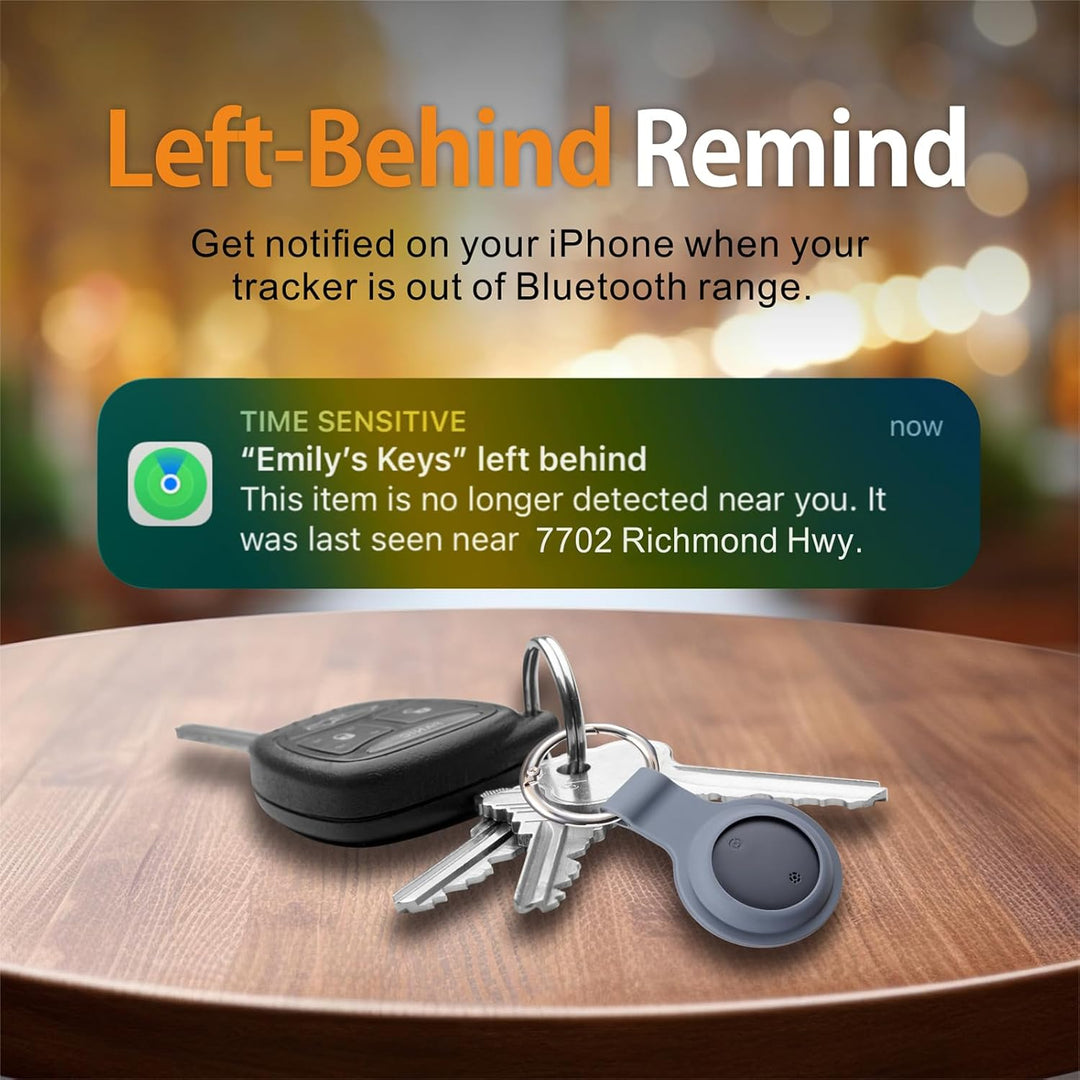 Reyke Smart Tag Pro, Koffer Tracker kompatibel mit Apple Wo ist APP (nur iOS), Schlüsselfinder für S
