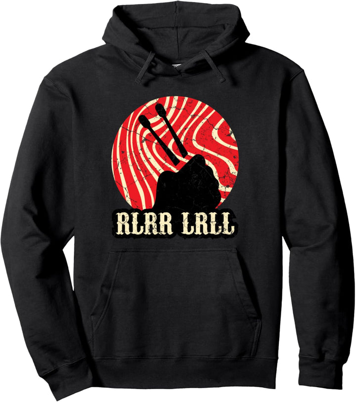 Musikschule Schlagzeuger Drummer Musik Schlagzeug Pullover Hoodie