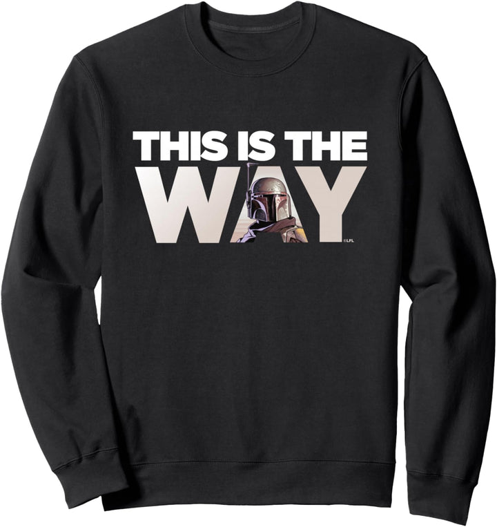 Star Wars Mandalorian Mando This Is The Way Sweatshirt