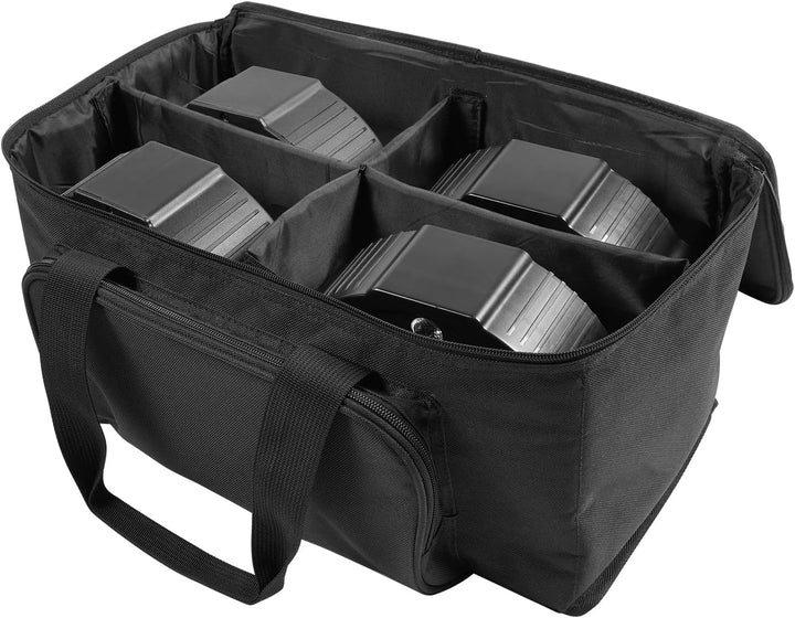 U`King Pak Bag 4 Lichttechnik,40 * 20 * 23.5cm, Wasserdichtes PVC Tragetasche mit 4 Fächern Verwende
