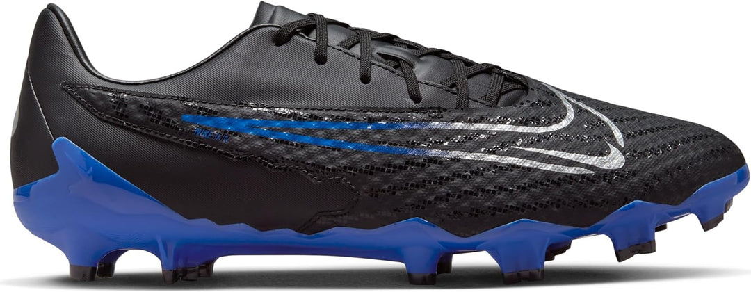 NIKE Herren Phantom Gx Academy Fg/MgSneaker 38.5 EU Black Chrome Hyper Royal, 38.5 EU Black Chrome H