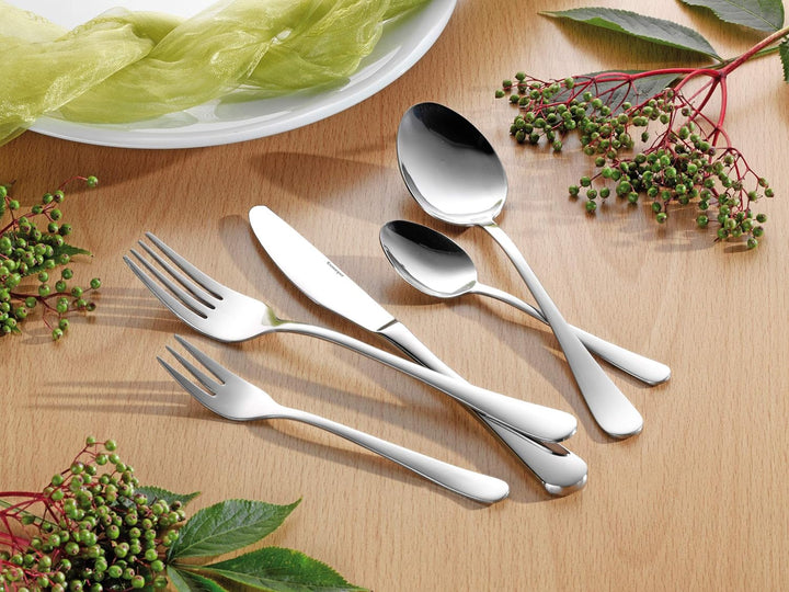 Esmeyer 156-081 Besteck-Set Sylvia aus Edelstahl 18/0 poliert 30-teilig, Silberfarben Tafelbesteck 3