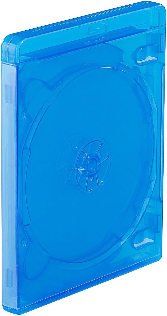 PEARL Blue Ray Huelle: Blu-ray Soft-Hüllen blau-transparent im 50er-Pack für je 4 Discs (Blu-Ray Blu