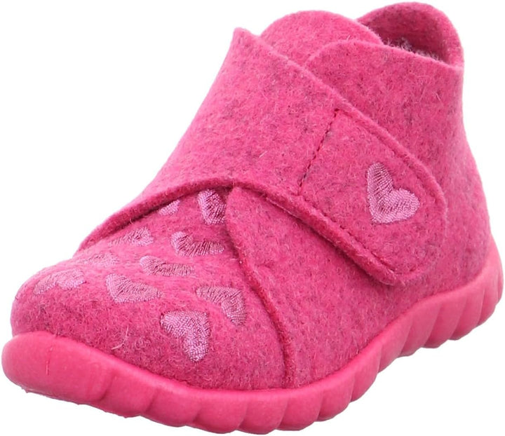 SUPERFIT Baby Hausschuh Happy 19 EU Pink 5500, 19 EU Pink 5500
