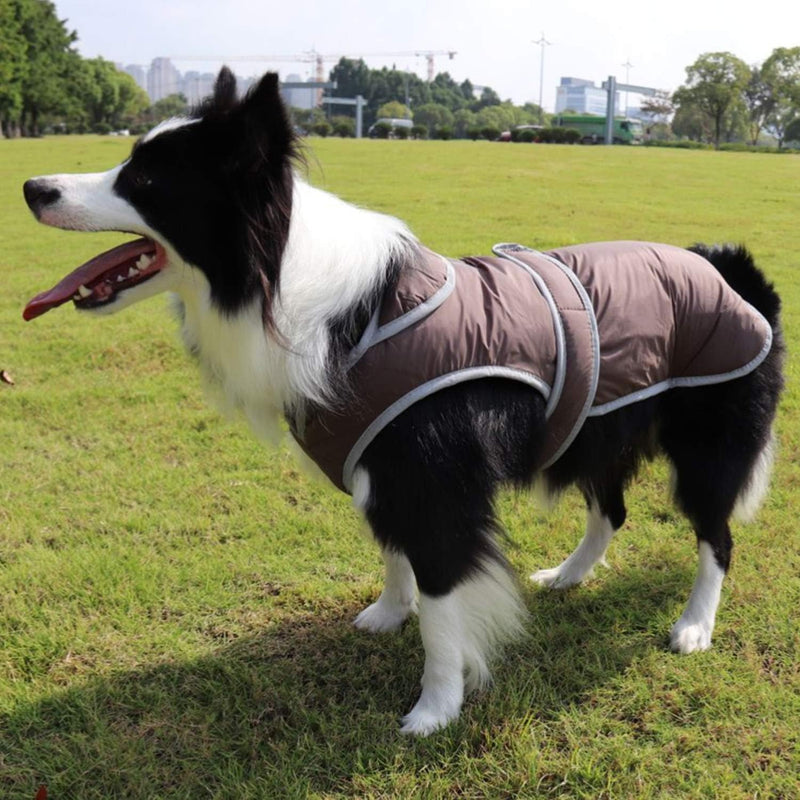 PETCUTE Hundejacke Winter Hundewintermantel Warme Winterjacke für kleine Hunde grosse Hunde Weste Fl