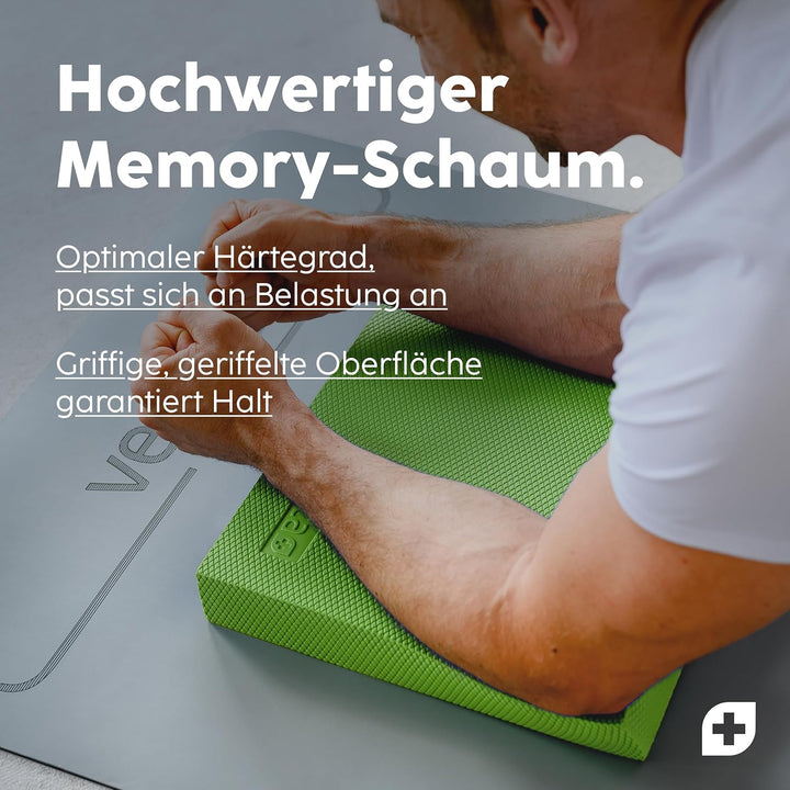 Vesta+ Balance Pad XXL + APP, Wackelpad und Gleichgewichtskissen - Balance Pad Physiotherapie für da