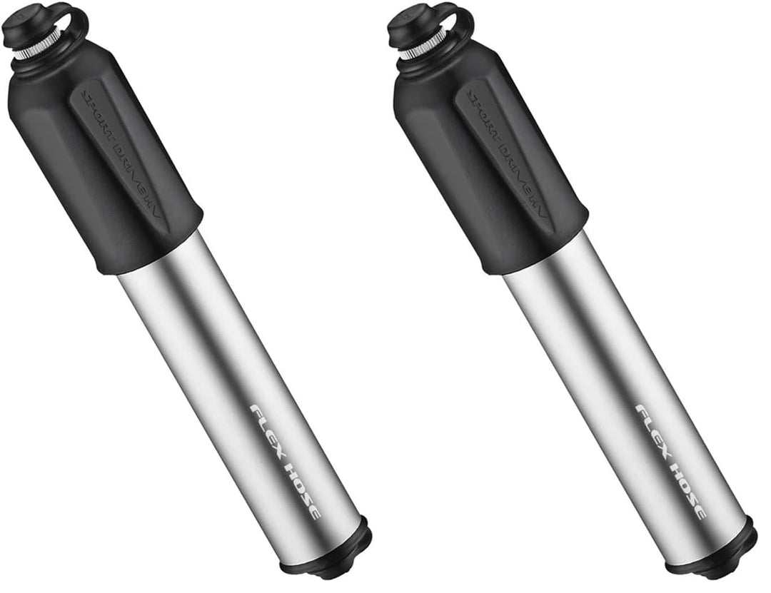 Lezyne Minipumpe CNC Sport Drive HV, Hellgrau-Glänzend, 32, 1-MP-SPDHV-V1S19 Hellgrau-Glänzend 32 (P