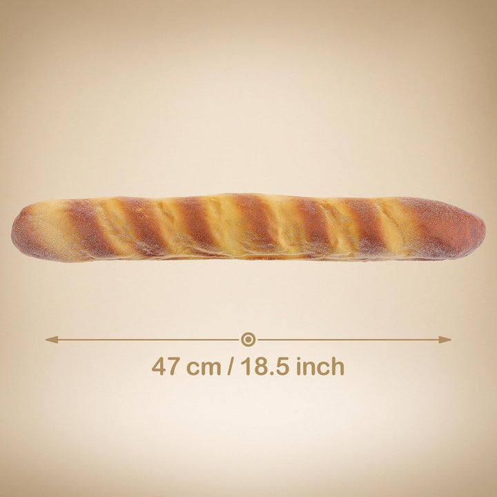Gresorth 47cm Künstliche Lang Brot Requisite Gefälschte Baguette Simulation Lebensecht Nachspeise fü