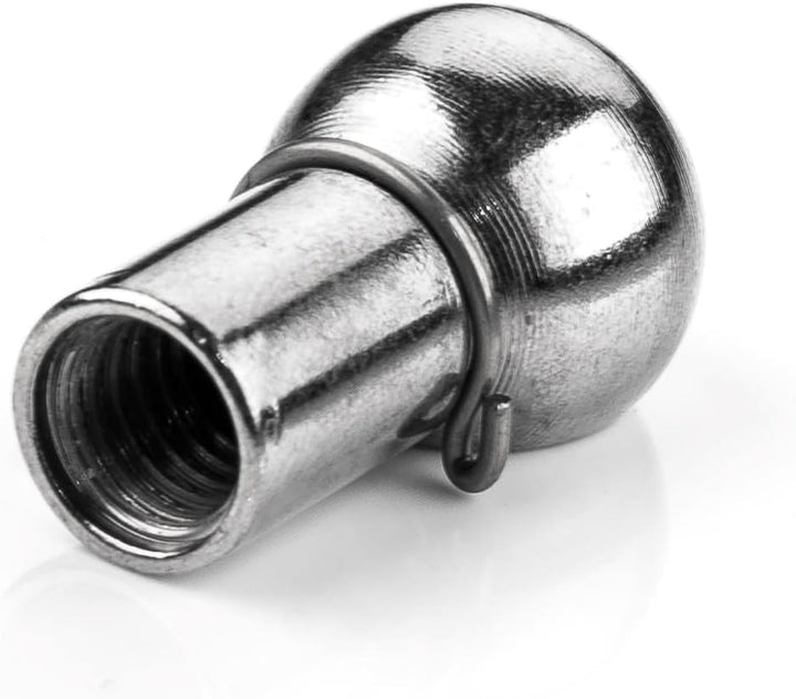 LST 2x Kugelpfanne Kugelkopfaufnahme Gasfeder M8 Gewinde 10mm Gasdruckdämpfer
