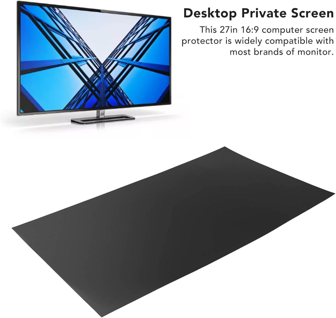 Zunate 27 Zoll Computer Sichtschutzfilter, Augenschutz, Blaulichtblockierender, Blendfreier Bildschi