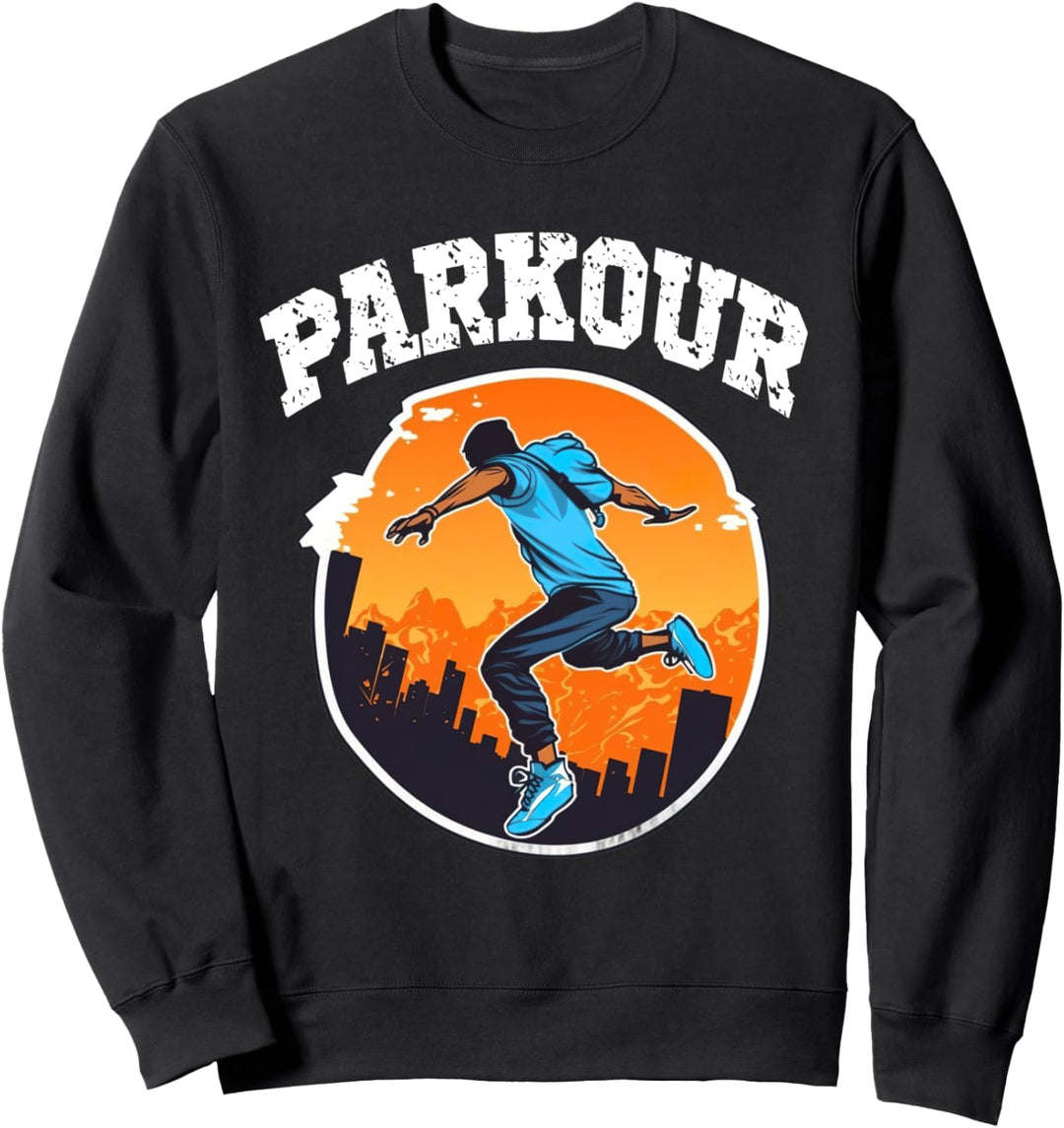 Parkour Le Parcour Freerunning Extremsport Sweatshirt