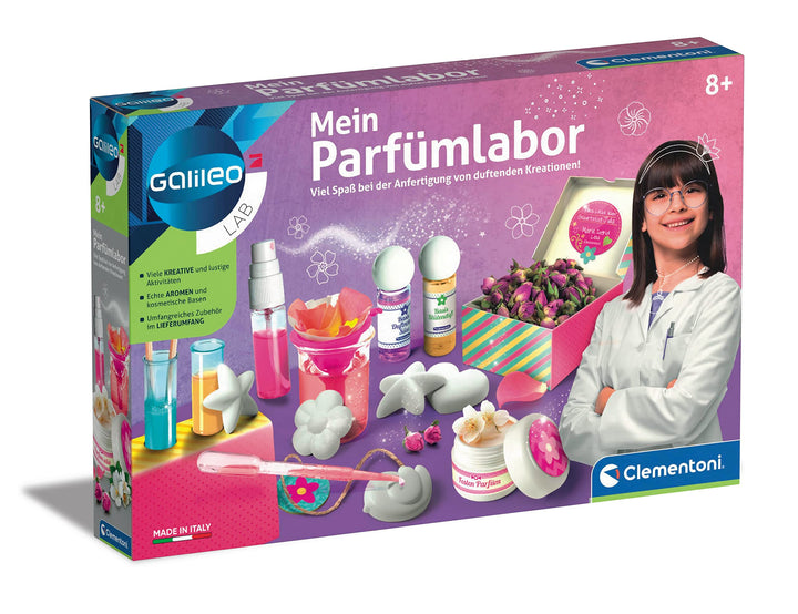 Clementoni Galileo Lab – Mein Parfümlabor, wohlriechende Düfte und Parfüms, spannender Experimentier