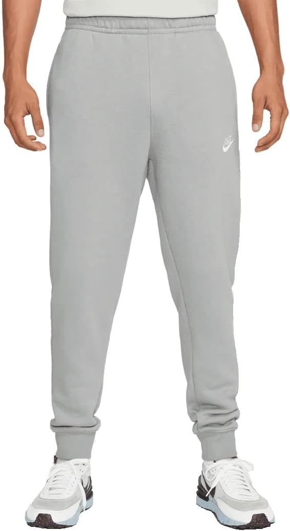 Nike Club Sweatpants Jogginghosen XL Grey/White, XL Grey/White