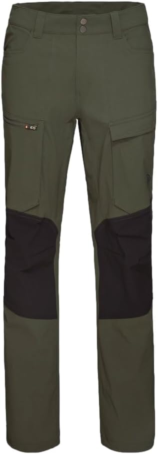 Mammut Herren Zinal Hybrid Hose Wanderhose Trekkinghose, 30 Dark Marsh-black