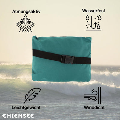 CHIEMSEE Regenjacke Herren wasserdicht und atmungsaktiv I Leichte Regenjacke faltbar I Funktionsjack