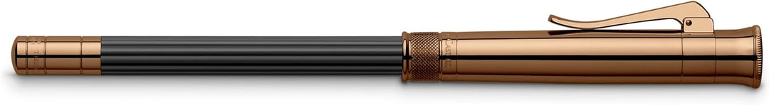 Graf von Faber Castell der Perfekte Bleistift Brown Edition, B Mine, inklusive Spitzer und Radiergum