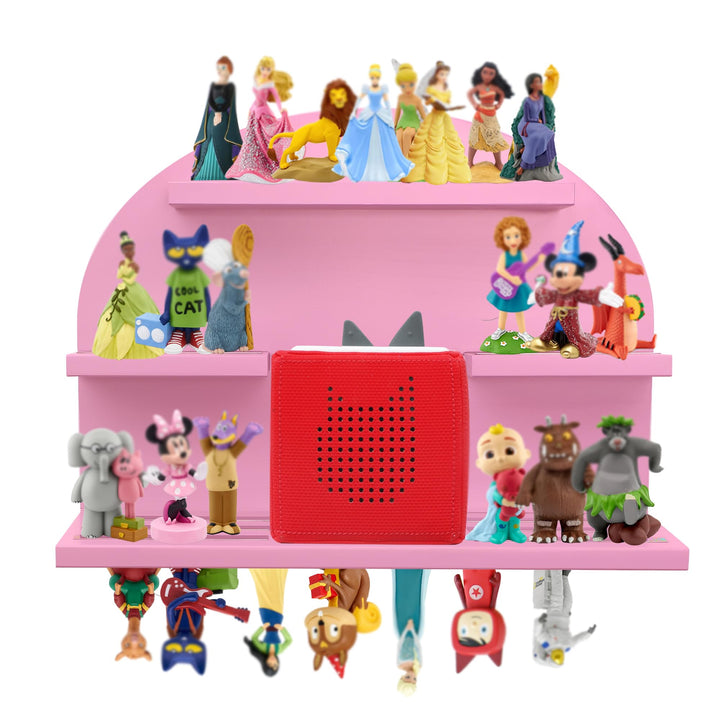 Magnetisches Regal für Tonie Figuren,Wandregale für die Toniebox,Organizer zur Aufbewahrung von Toni