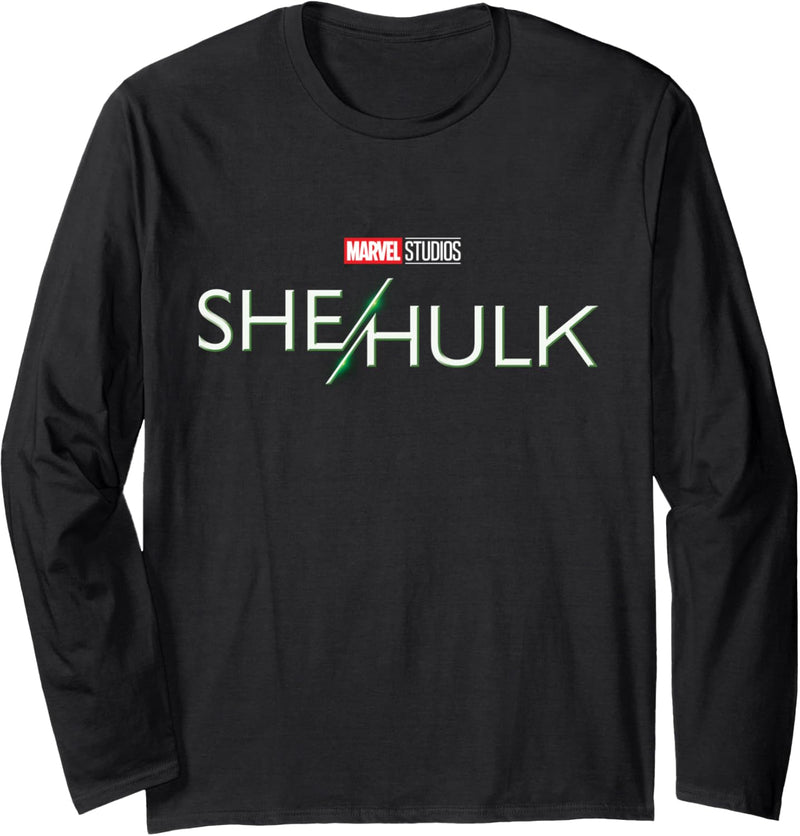 Marvel Studios She-Hulk Series Logo Langarmshirt