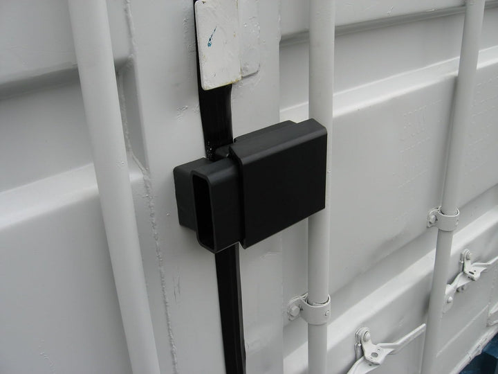 ABUS Containerschloss 37/55HB100 + ConHasp Granit 215/100 - Set aus Vorhängeschloss und Hochsicherhe
