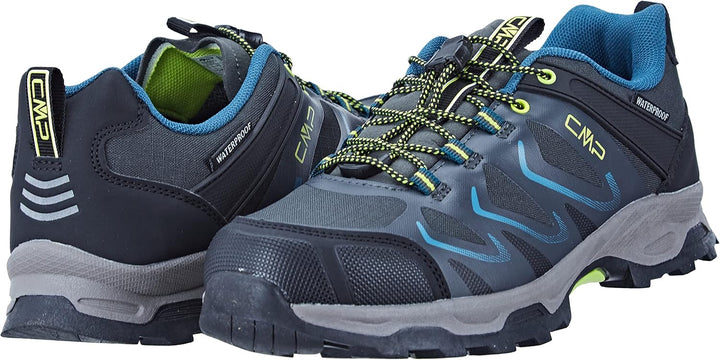 CMP Unisex Kids Byne Low Wp Outdoor ShoesWalking Shoe 28 EU Anthrazit Säuregrün Antracite Acido, 28